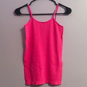 Pink tank top